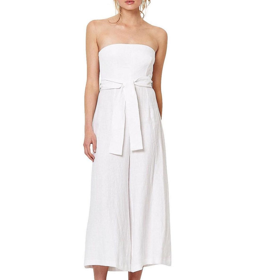 Bec & Bridge Havana Jumpsuit White Size 8 for rent on The Volte - main image