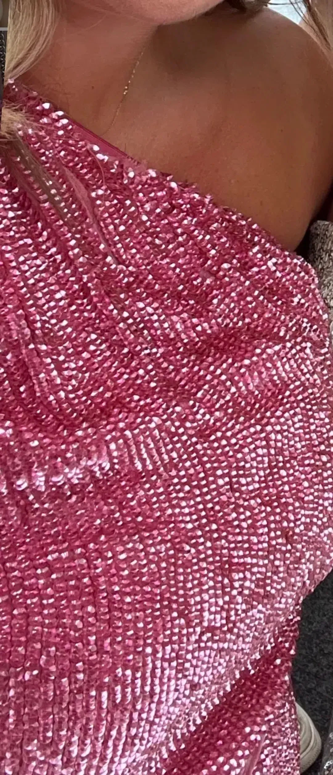 Retrofete Ella Dress Fuchsia Size 12 for rent on The Volte - main image