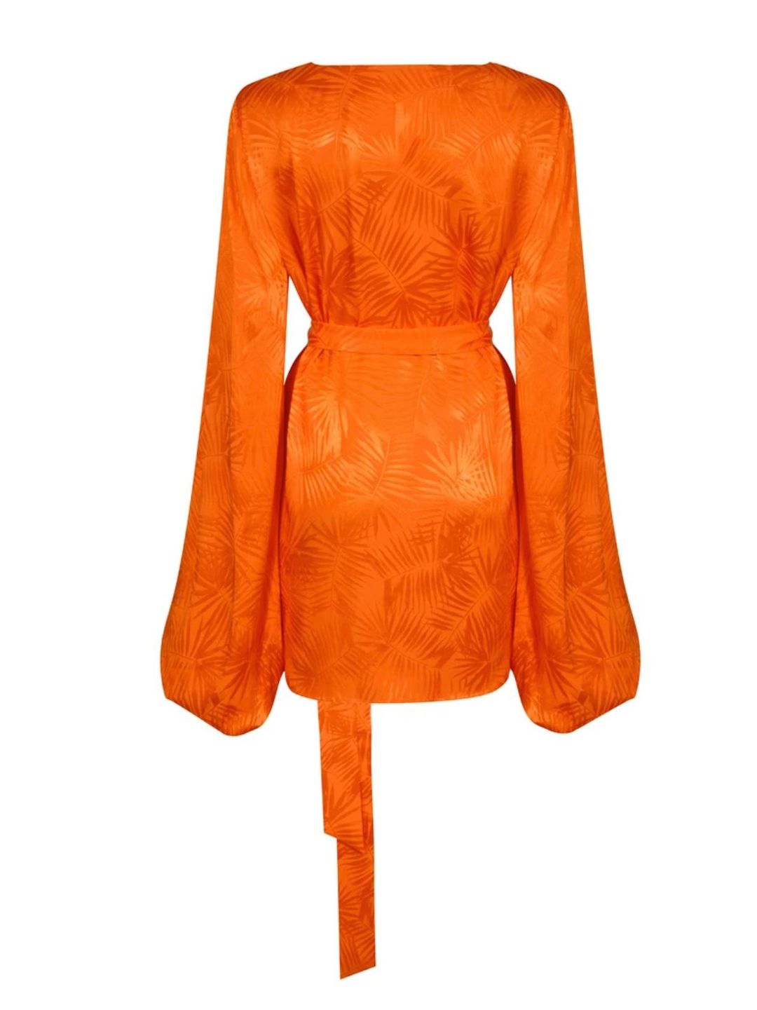 Rat and Boa Harlequin Dress Orange Size 8 for rent on The Volte - main image
