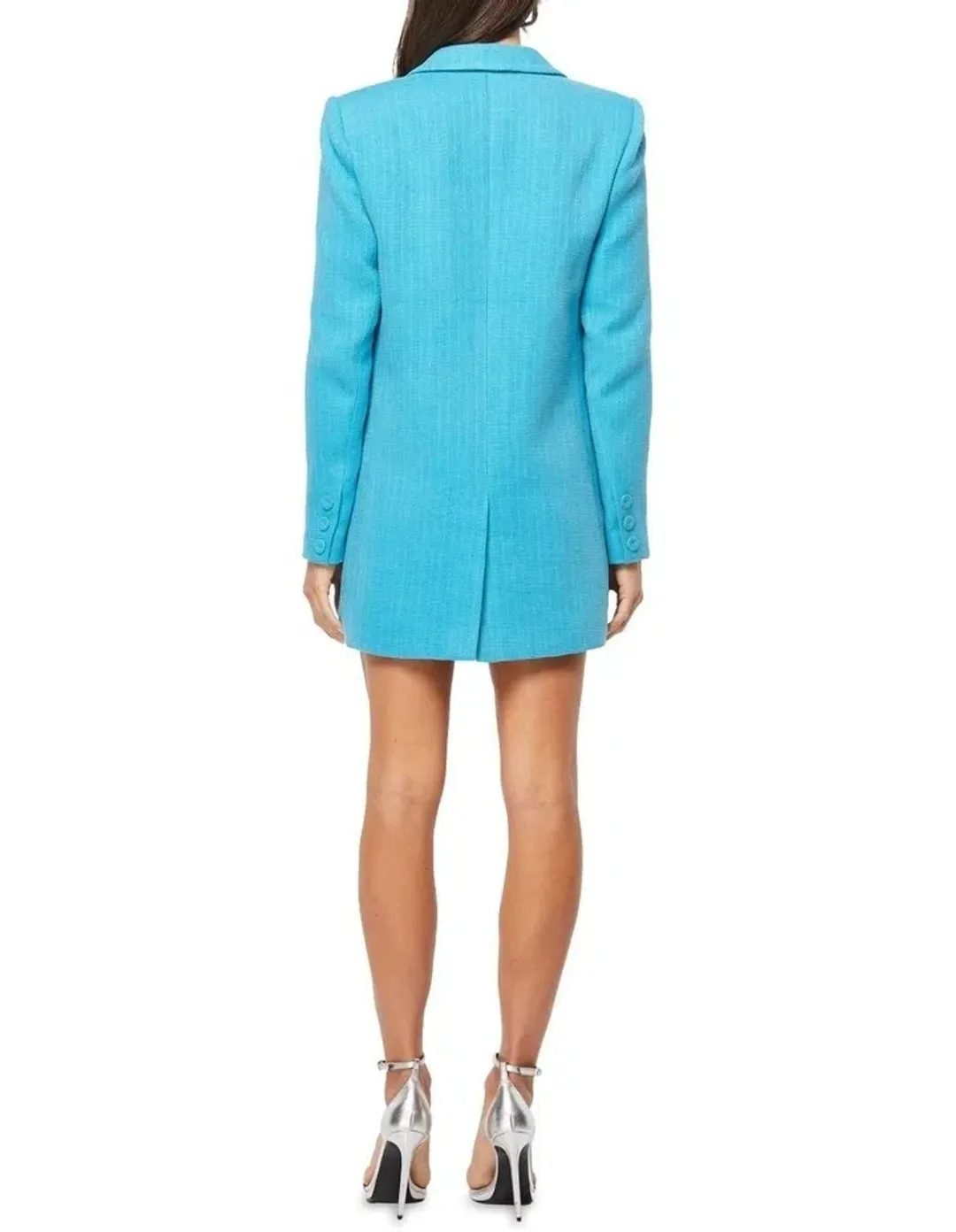 Mossman Complete Control Blazer Size 6 and Mini Skirt Size 8 Set Blue for rent on The Volte - main image