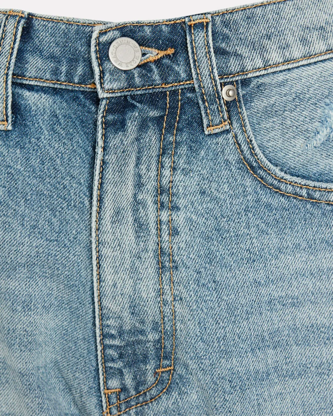 Weworewhat dani boyfriend Jeans in Denim Size AU 6 for rent on The Volte - main image