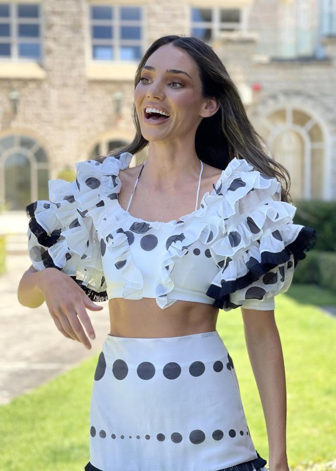 Mackenzie Mode Storybook Dress Polka Dot Size 8 for rent on The Volte - main image