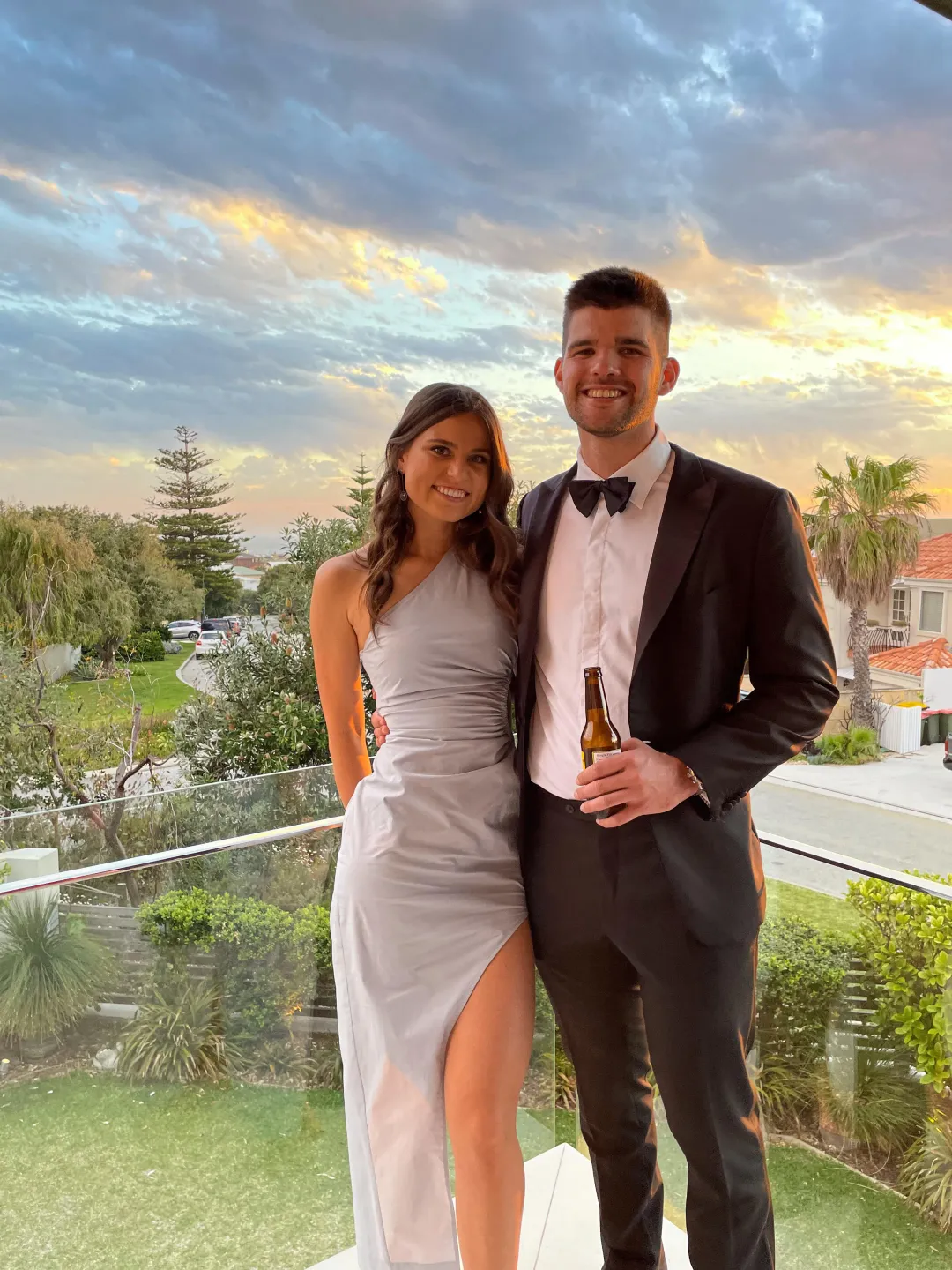 Natalie Rolt Frida Dress Sky Blue Size 2 / AU 10 for rent on The Volte - main image