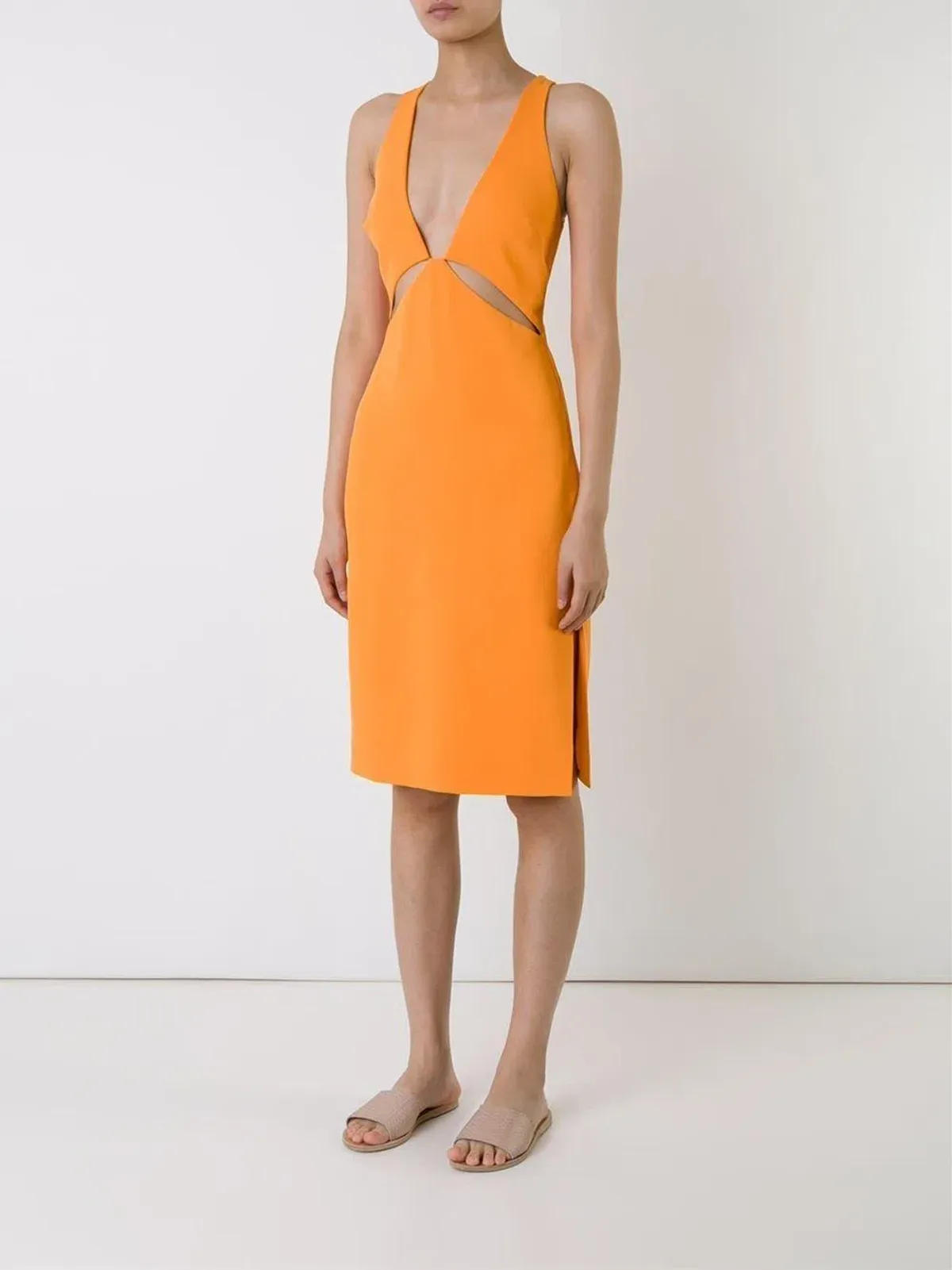 Dion Lee Cut Out Midi Dress - Image 1