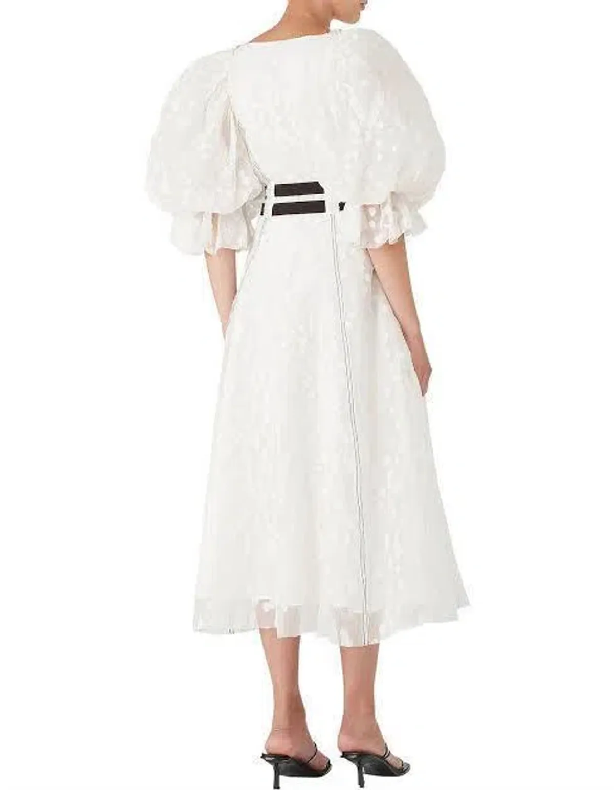 Aje eucalypt burnout dress - Image 2