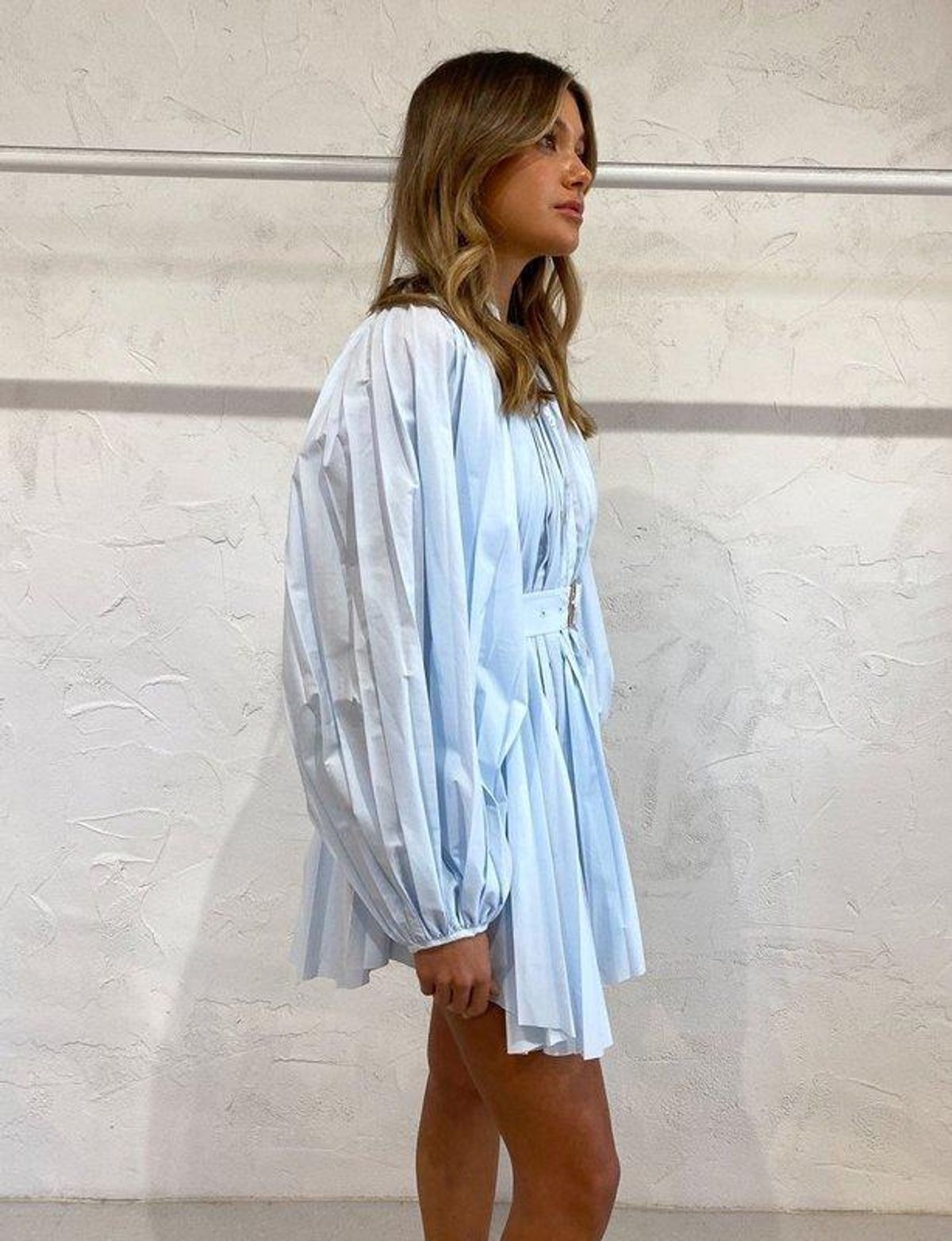 Acler Margot Dress - Powder Blue - Size 8 - Image 4