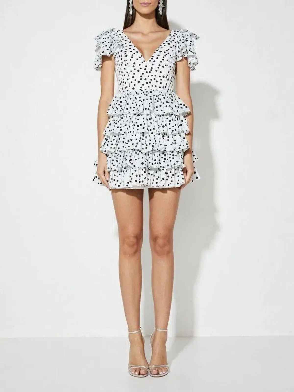 Mossman Just One Look Mini Dress Print Size 8 - Image 1