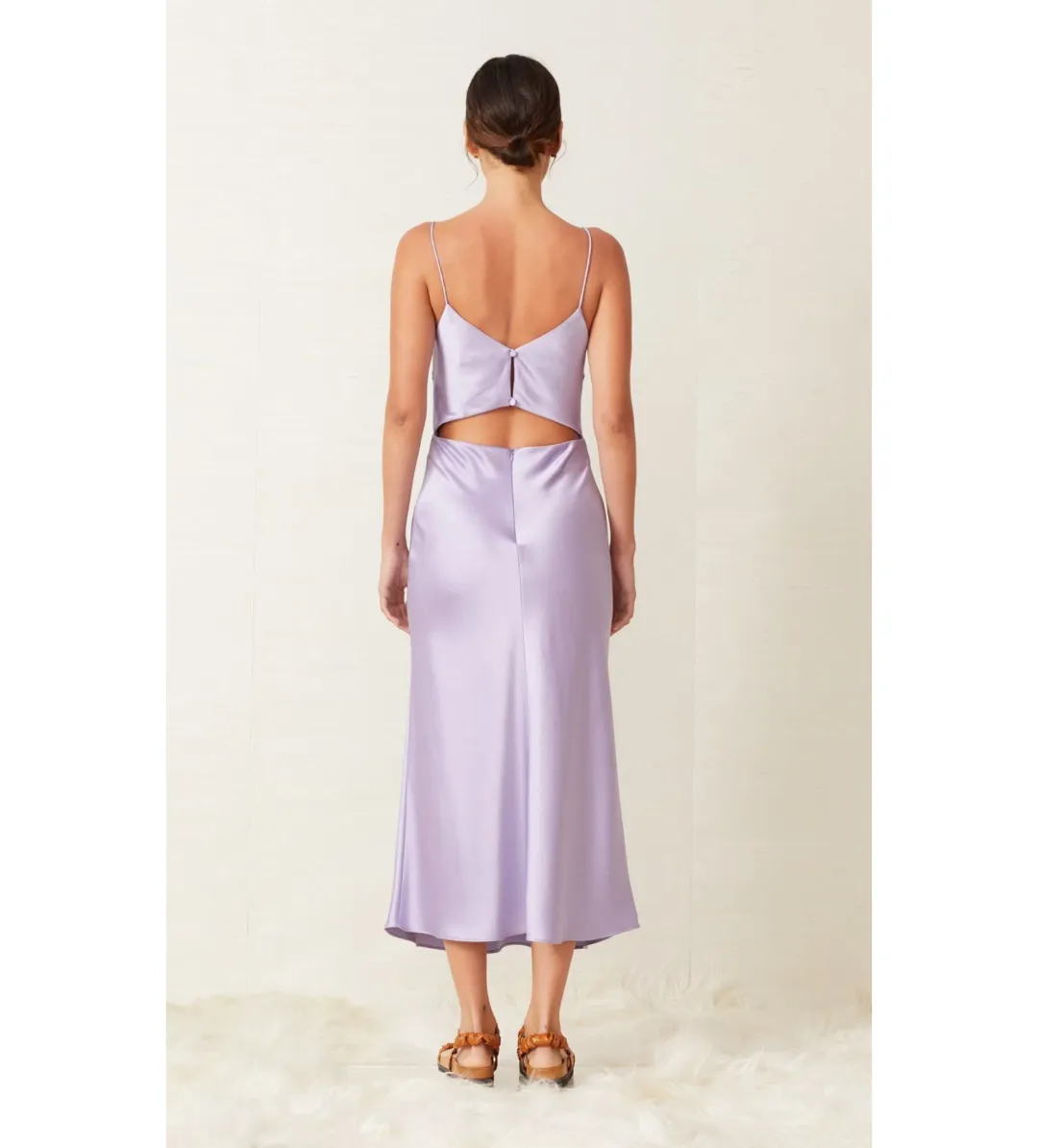 Mila Midi by Bec & Bridge in Purple Size 6 for rent on The Volte - main image