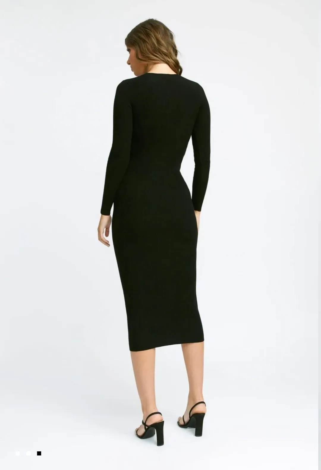 LONG SLEEVE CUT OUT DRESS for rent on The Volte - main image