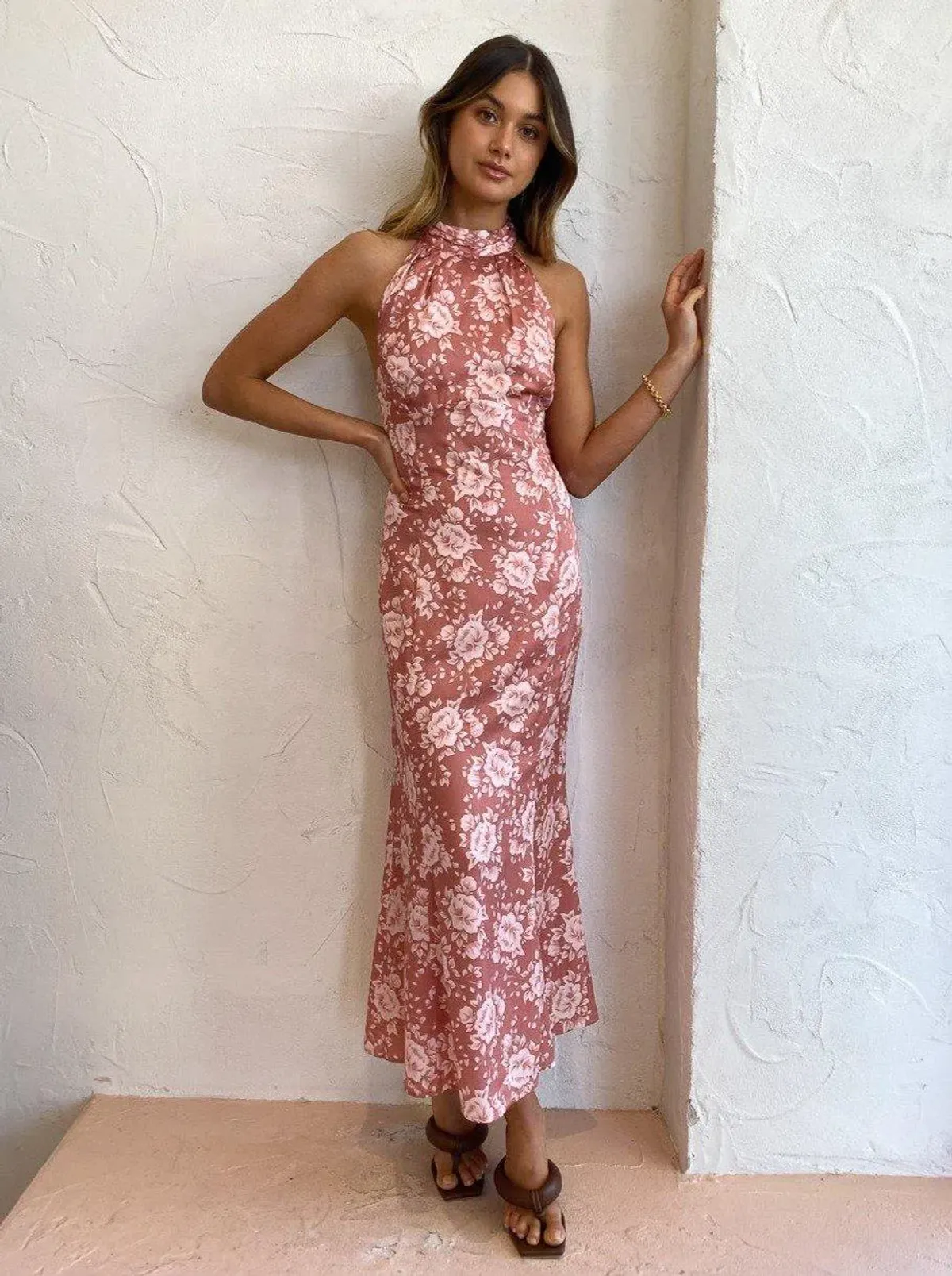 Hansen and Gretel Vivienne Dress in Dusty Floral - Image 3