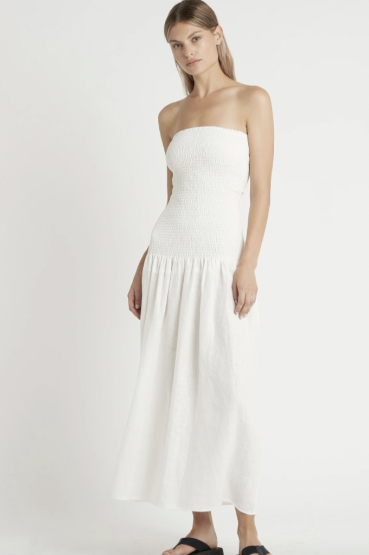 Sir The Label Madelyn Midi White Size 1 | AU 8 - Image 1
