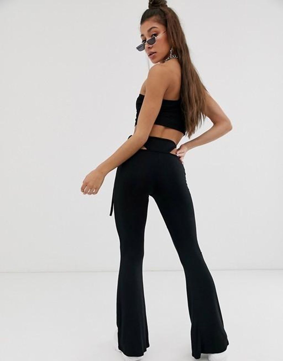 I.AM.GIA O Mighty Tribal G-String Flare Pants Black Size Medium / AU 10 - Image 2