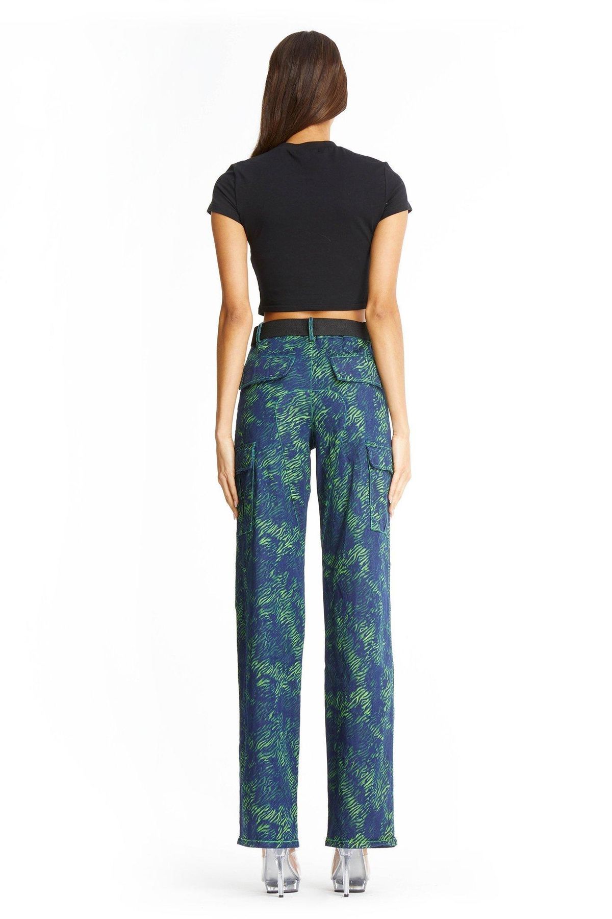 I.AM.GIA Sinead Pants Green Tiger Size S / AU 8 - Image 5