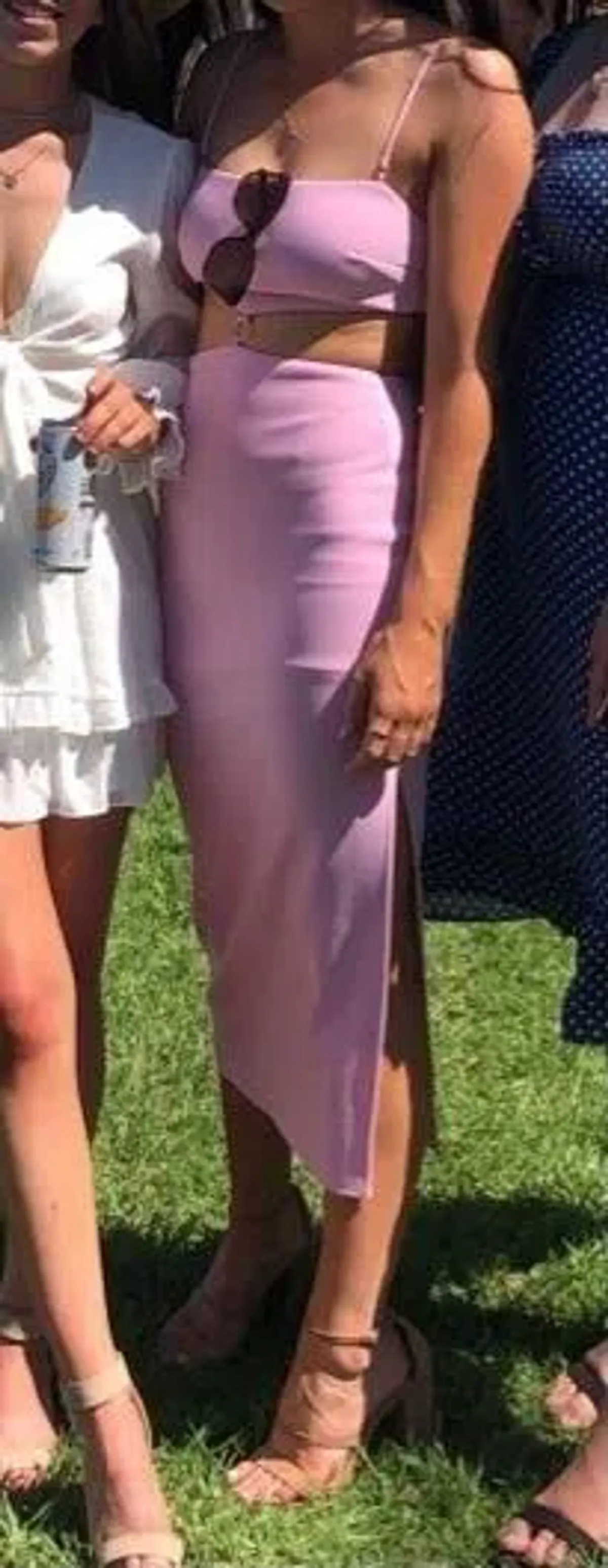 Bec & Bridge Alba Cut Out Midi Dress Size 8 - Image 4