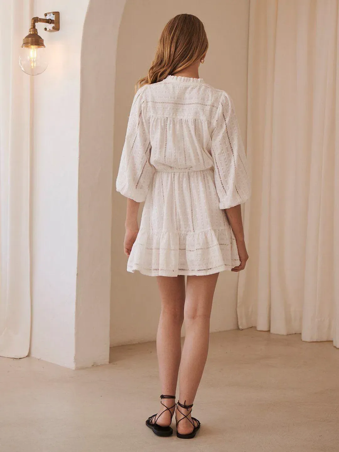 Kivari Violette mini dress size 10 for rent on The Volte - main image