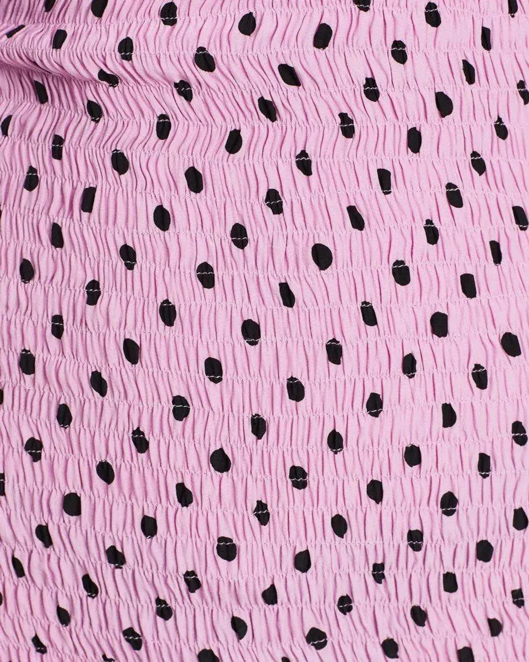 FAITHFULL THE BRAND Womens Purple Polka Dot Pouf Short Sheath Dress for rent on The Volte - main image