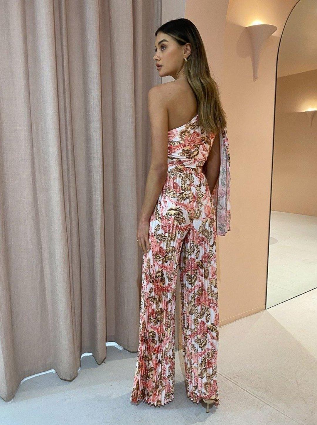  Significant Other Simone Top and Pants Skirt Set Print  for rent on The Volte - main image