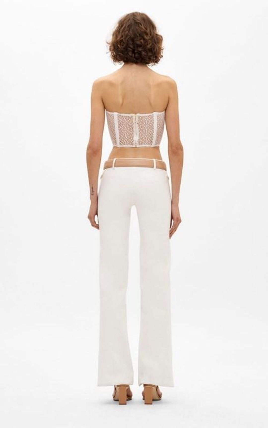 Dion Lee - Lace Pocket Corset (Size 8) for rent on The Volte - main image