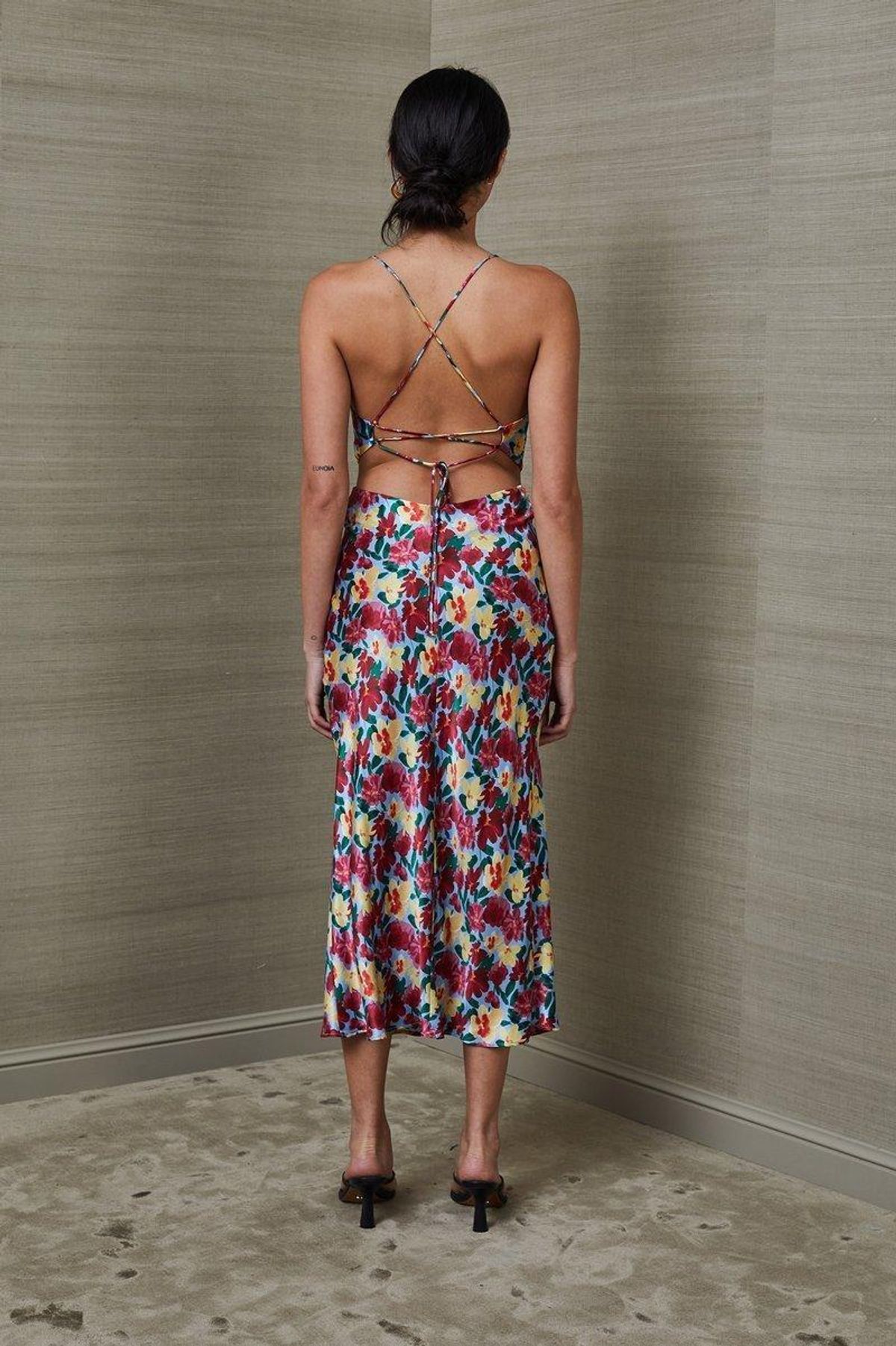 Bec & Bridge Lucette Midi Dress Size 12 - Image 2