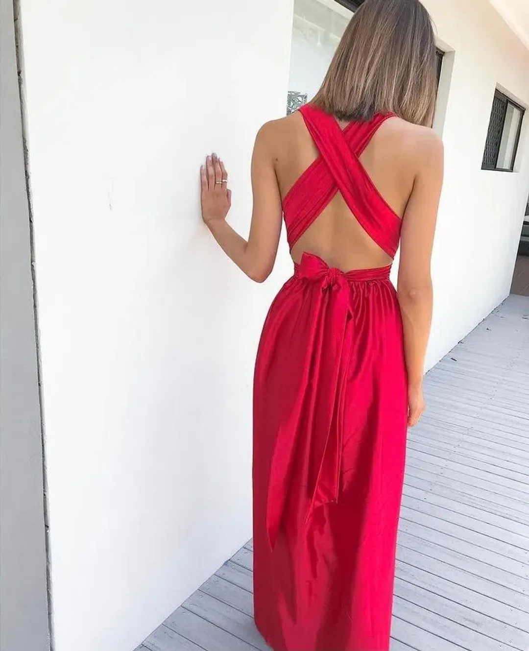 Wrap Ball Gown Dress for rent on The Volte - main image