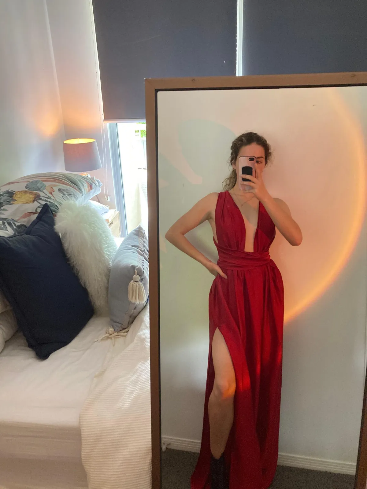 Wrap Ball Gown Dress - Image 3