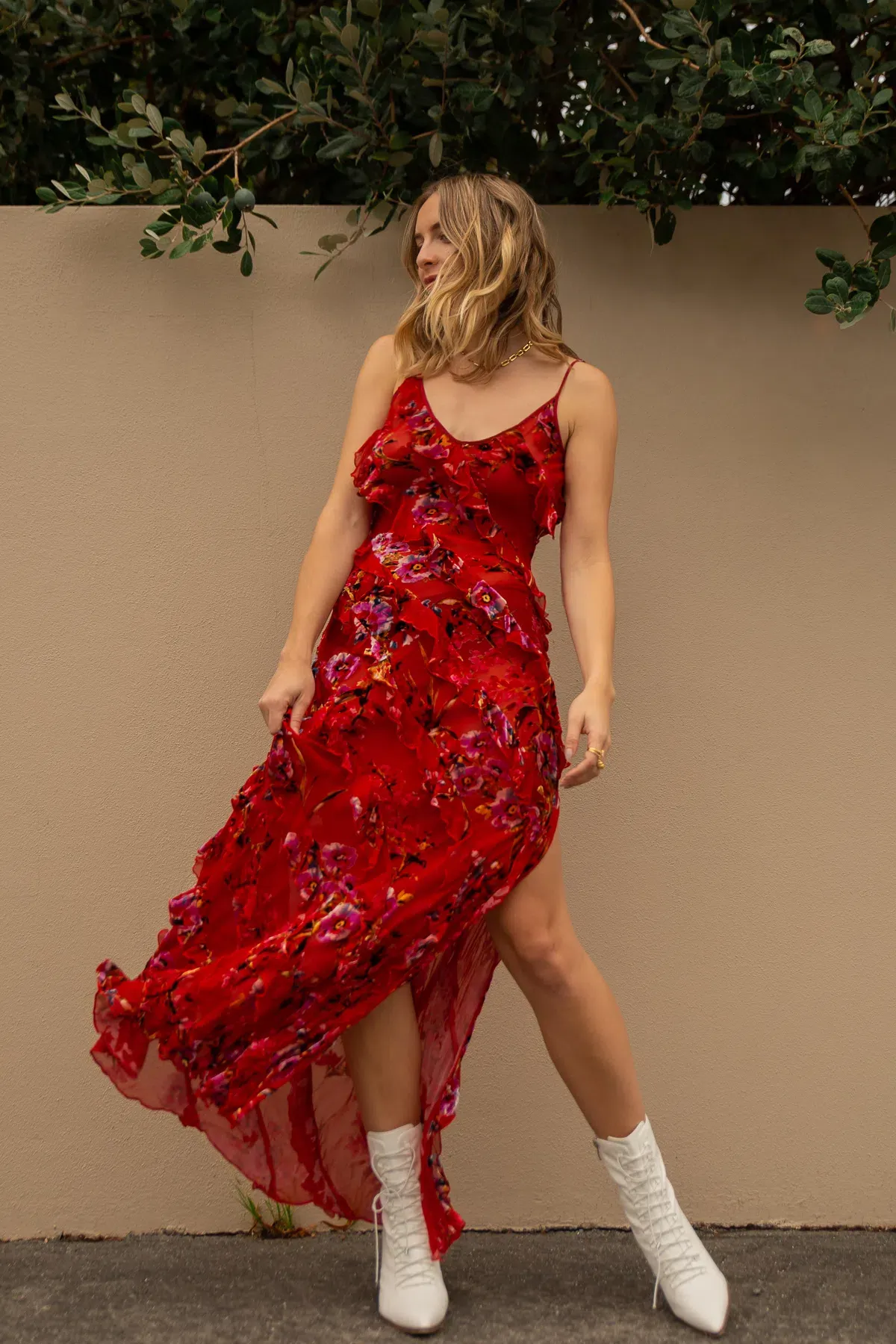 Rat and Boa Maribou Dress Print Size XS - Image 3