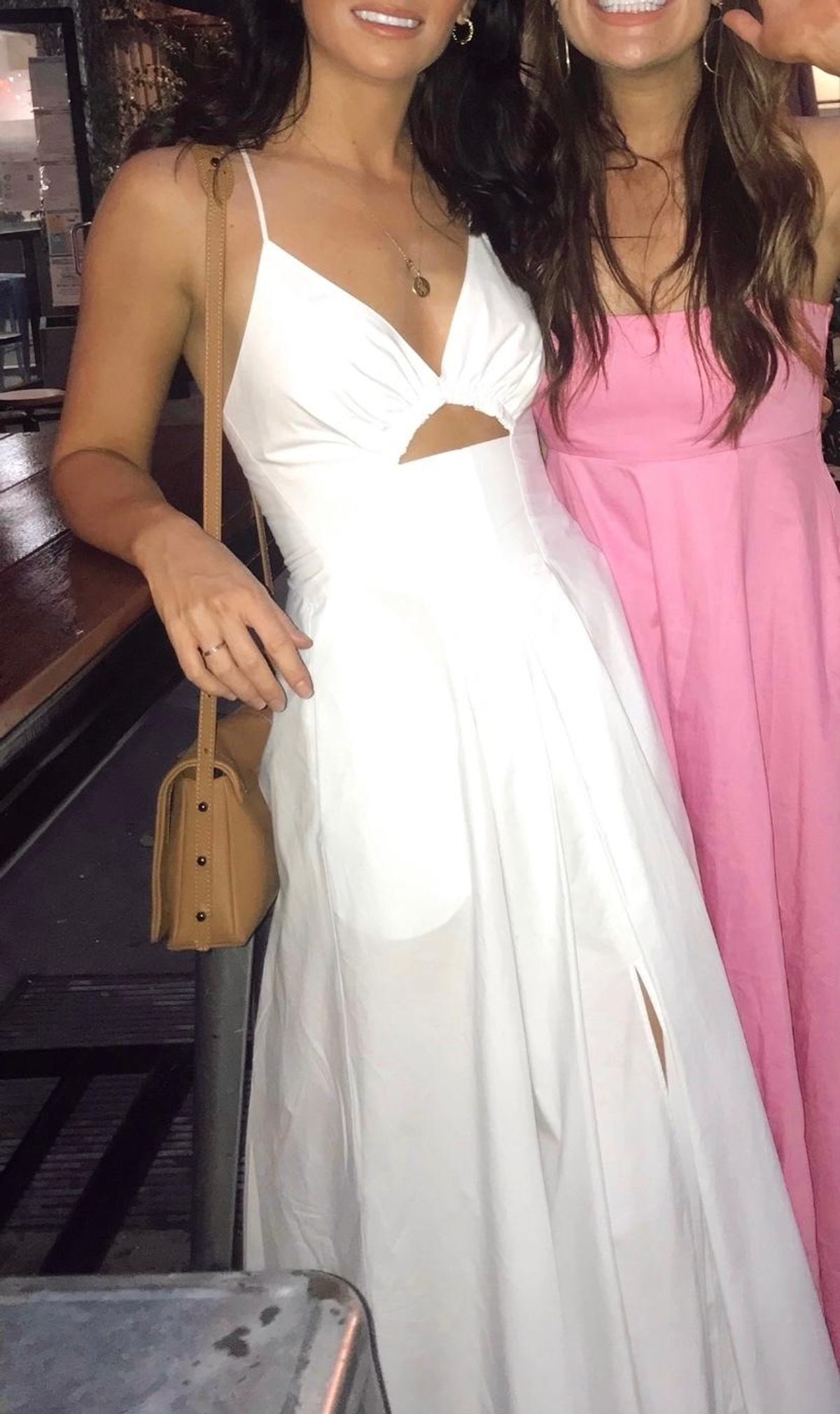 Scanlan Theodore Cotton Strappy Dress White Size 8 - Image 5