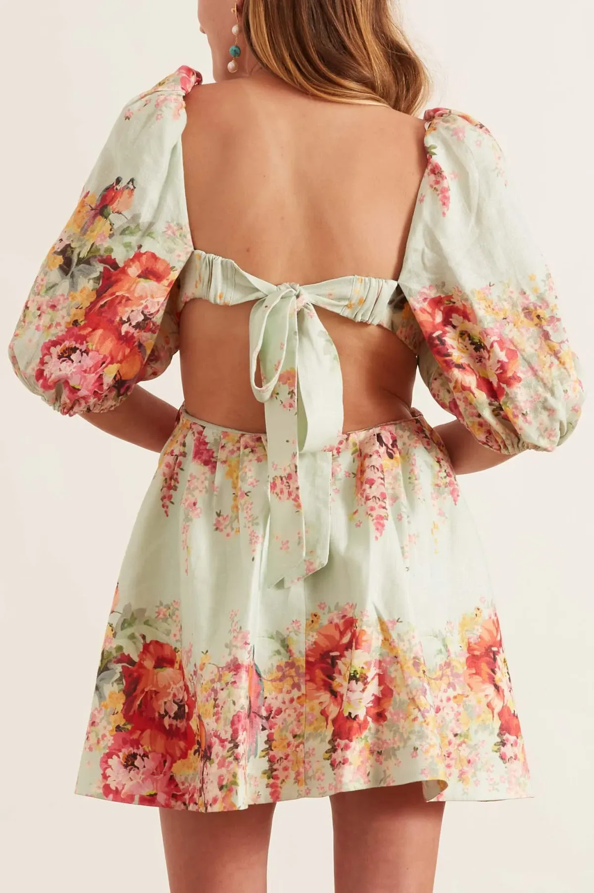 Zimmermann Mae Cut Out Dress Size 0 - Image 2