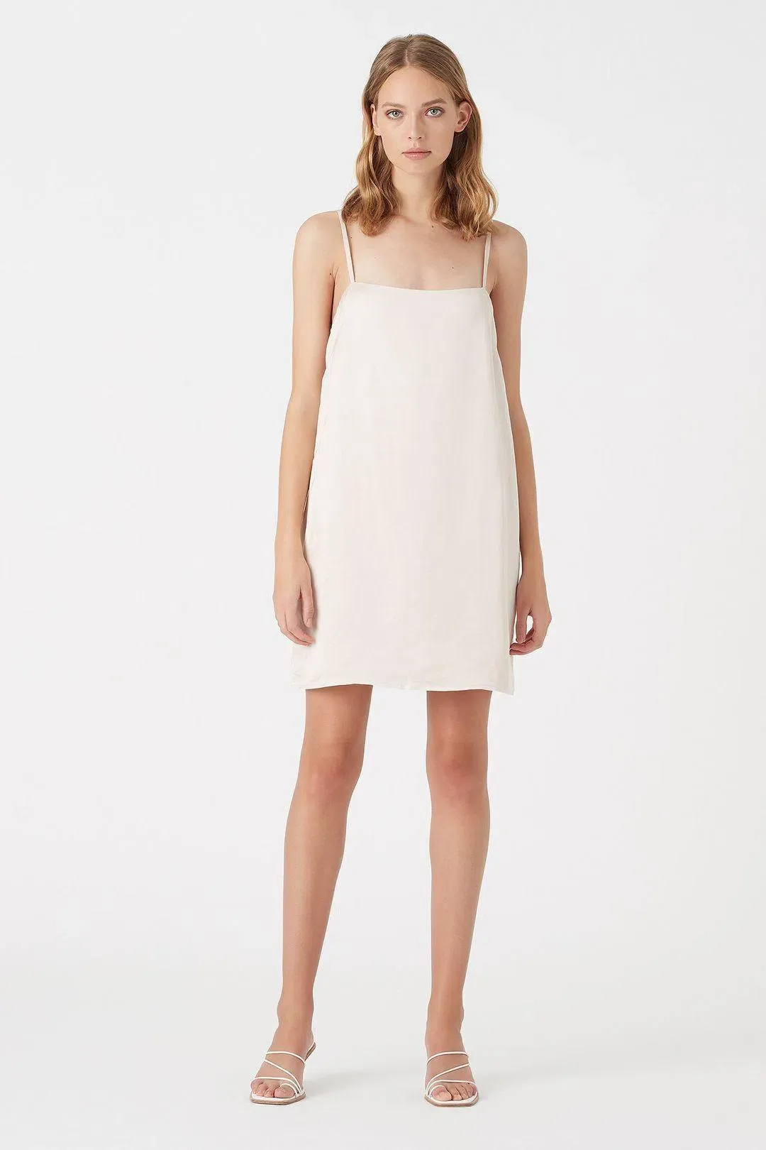 Aje  Mimosa Easton Slip Mini Dress Blush Size 4 for rent on The Volte - main image