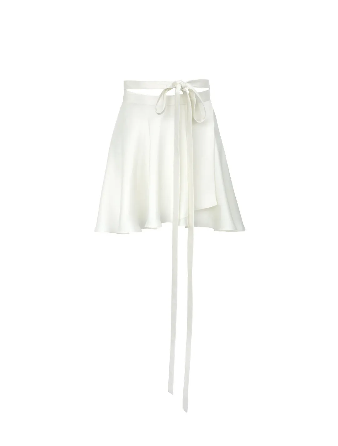 ORSEUND IRIS Ballerina Wrap Skirt & Drop Shoulder Top Set, Ivory for rent on The Volte - main image