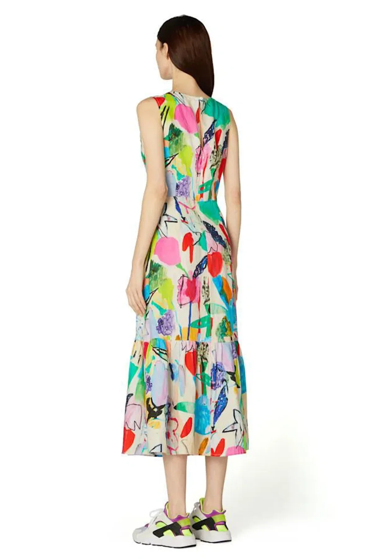 Gorman Flower in Fauve Dress Multi Size 8  - Image 2