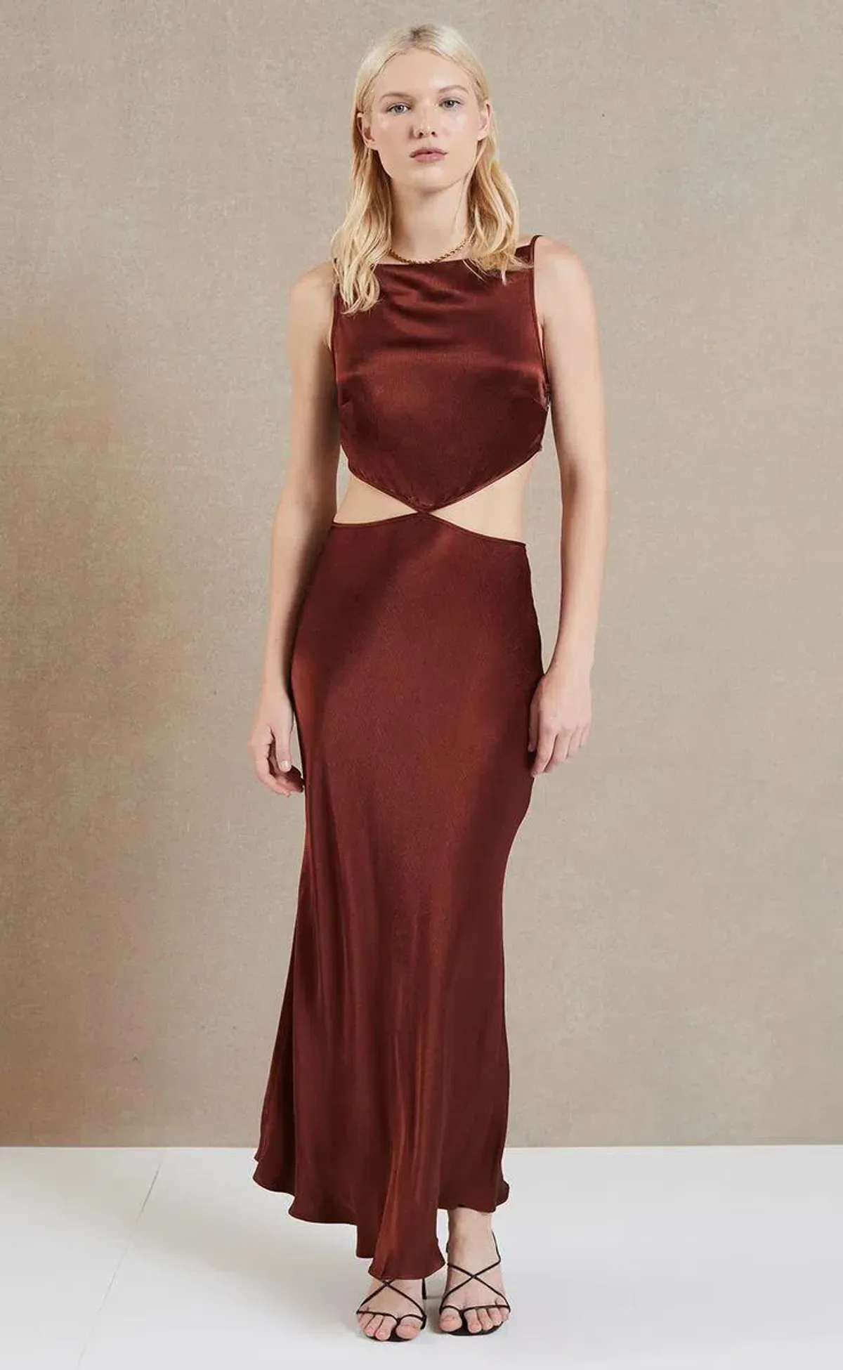 Bec and Bridge Dress Red Size 8 - Image 3