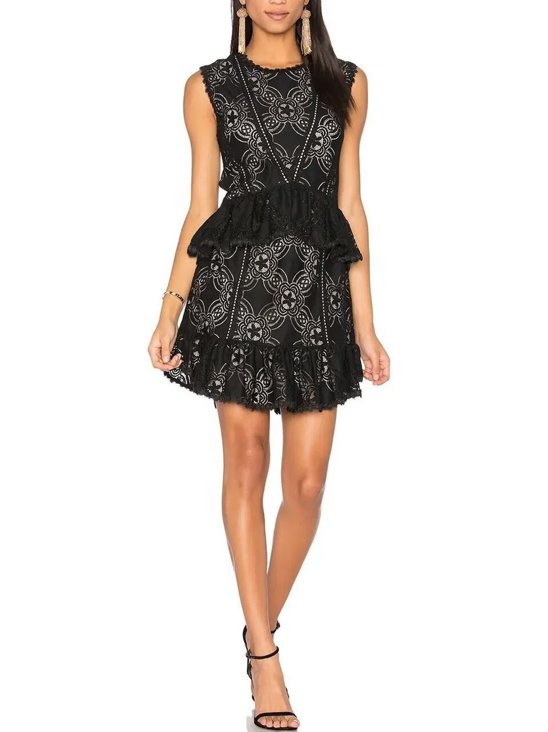 Flannel Chantilly Dress for rent on The Volte - main image