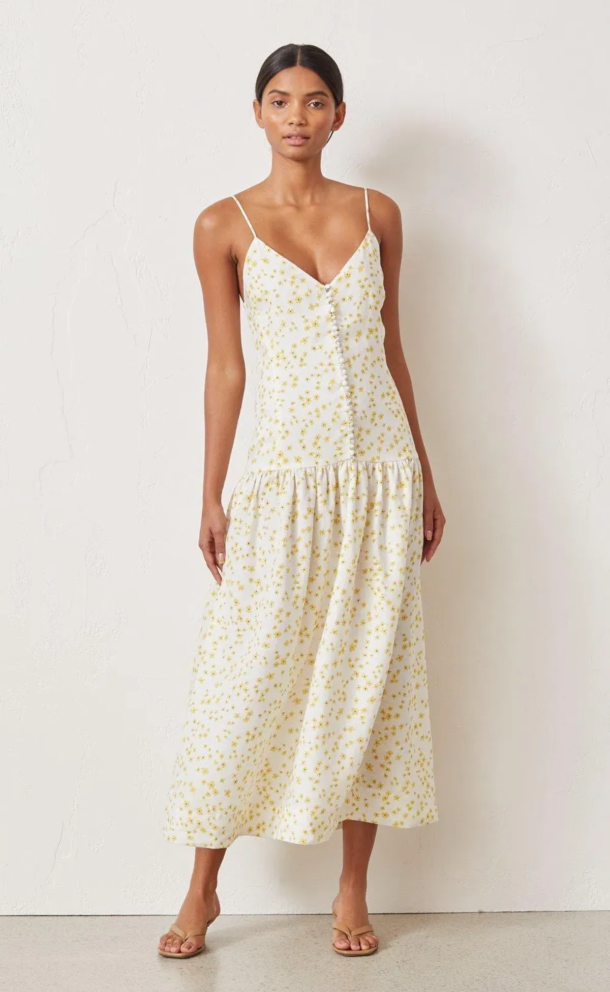 Wild Daisy Midi Dress - Image 1