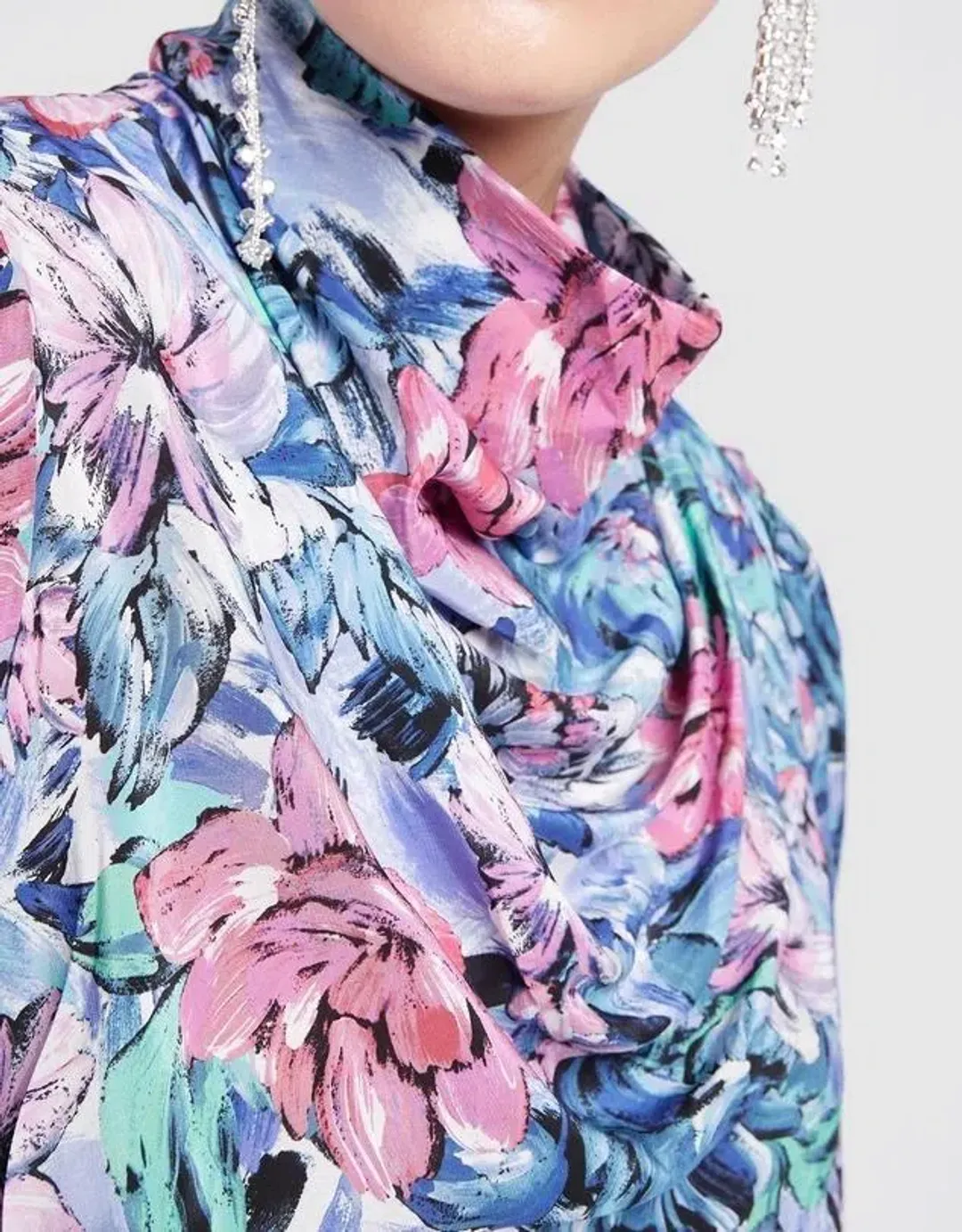 Rebecca Valance La Violette Mini Dress Floral Size 8 for rent on The Volte - main image