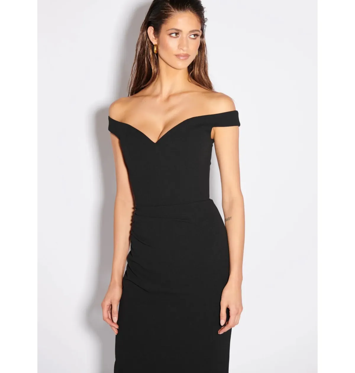 Effie Kats AAMI Midi Dress Black Size AU 10 - Image 2