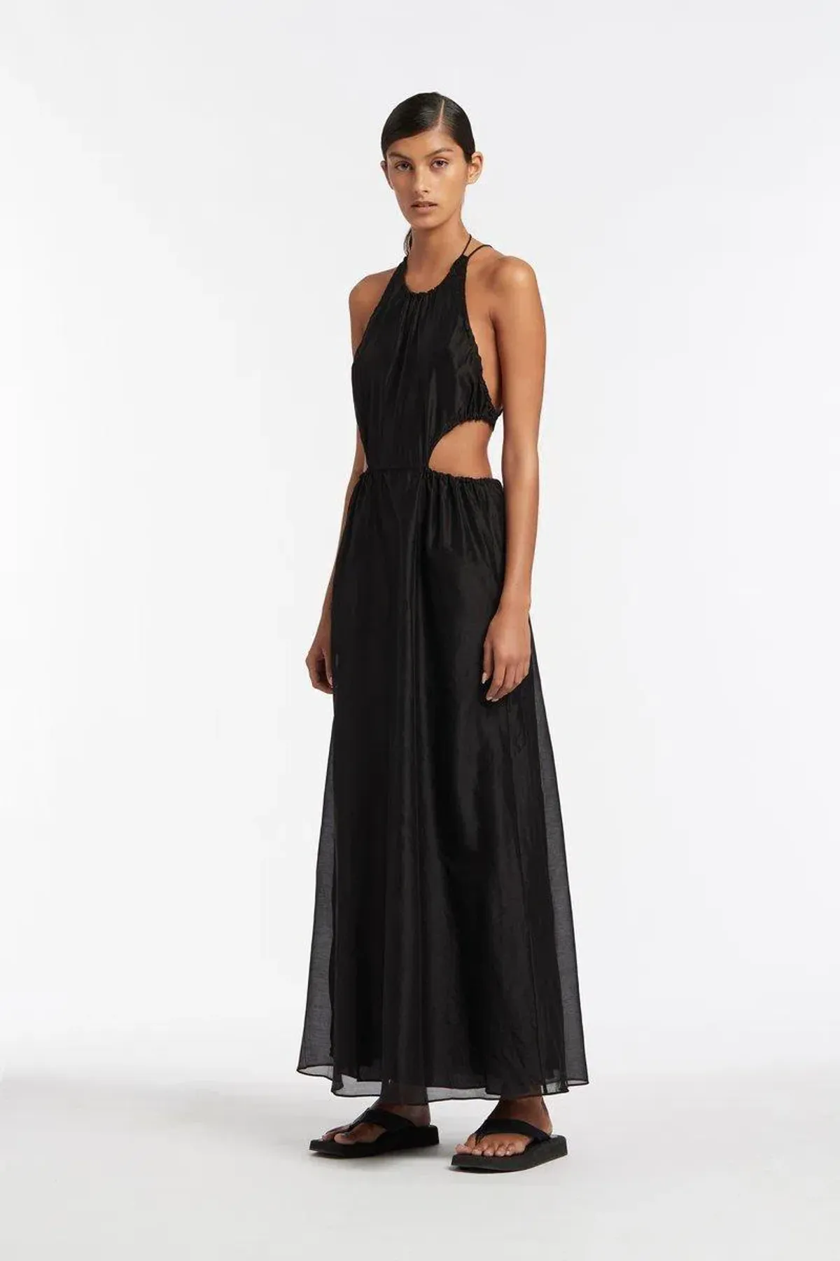 Sir the Label ‘Dimitri open back dress’ - Image 1