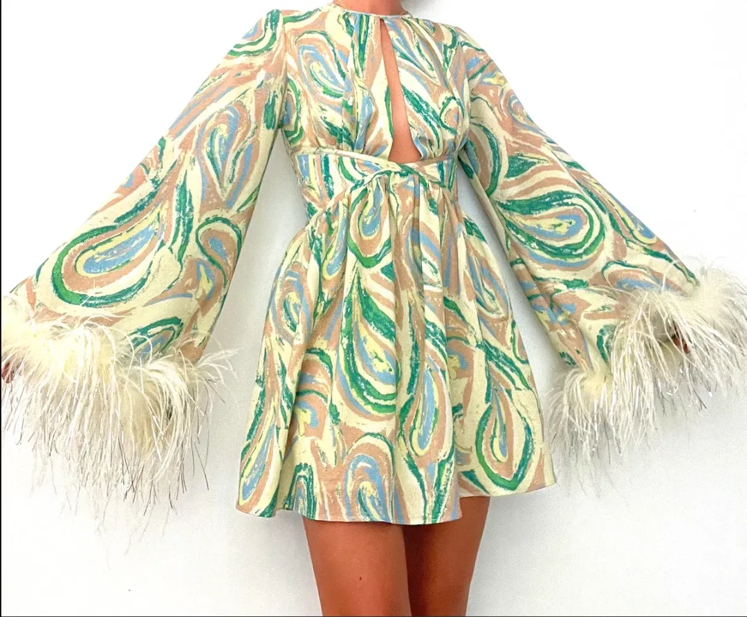  Swan lake mini dress  for rent on The Volte - main image