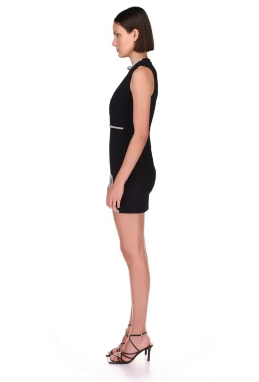 Nicola Finetti Carla Dress Black for rent on The Volte - main image
