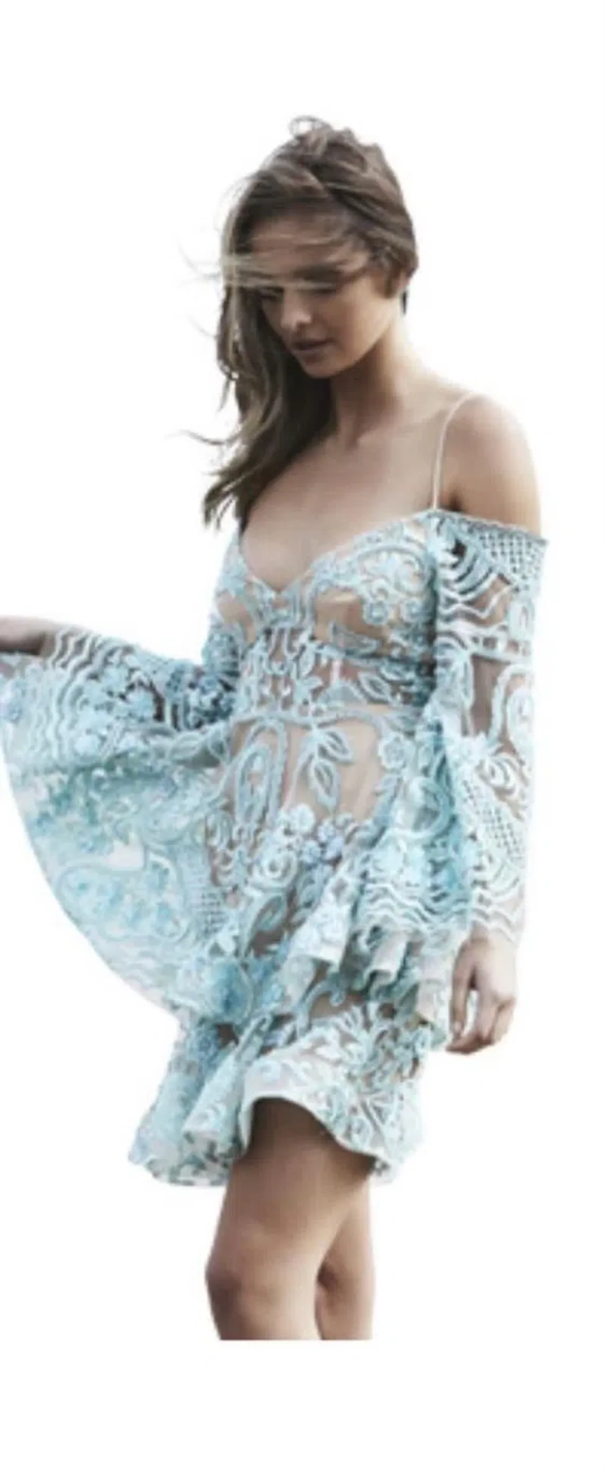 Thurley violet dress size 12 - Image 3