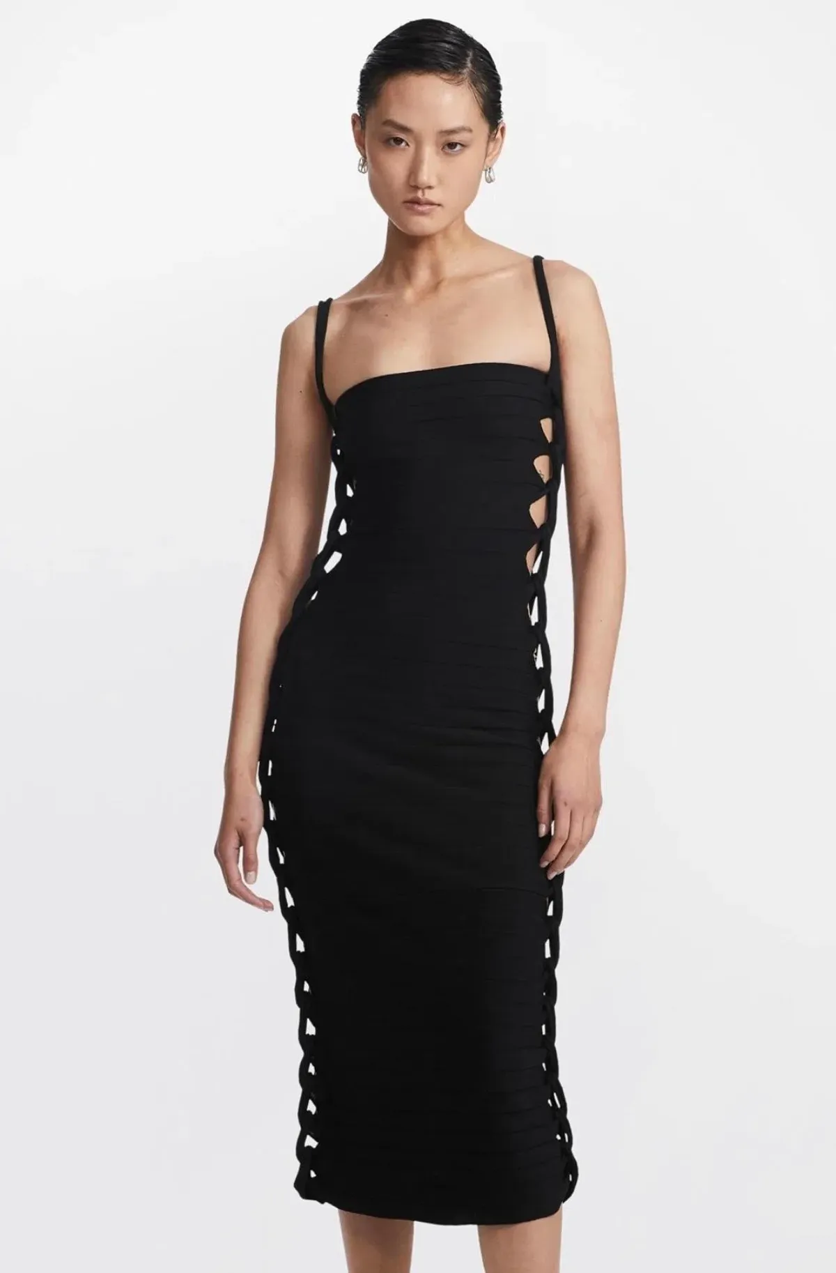 Dion Lee MIRROR BRAID STRAP DRESS - Image 4