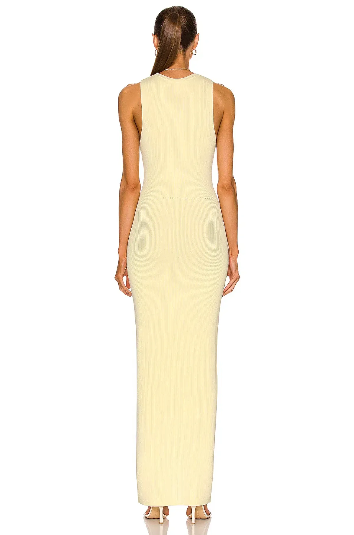 Sir The Label Kelvin Draped Dress Yellow Size AU 6 - Image 1