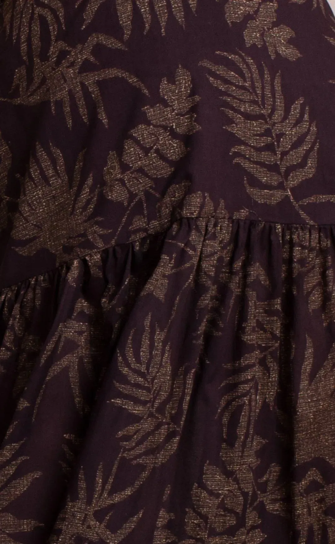 Bec & Bridge Desert Palm Top and Maxi Skirt Set Print Size 8 for rent on The Volte - main image