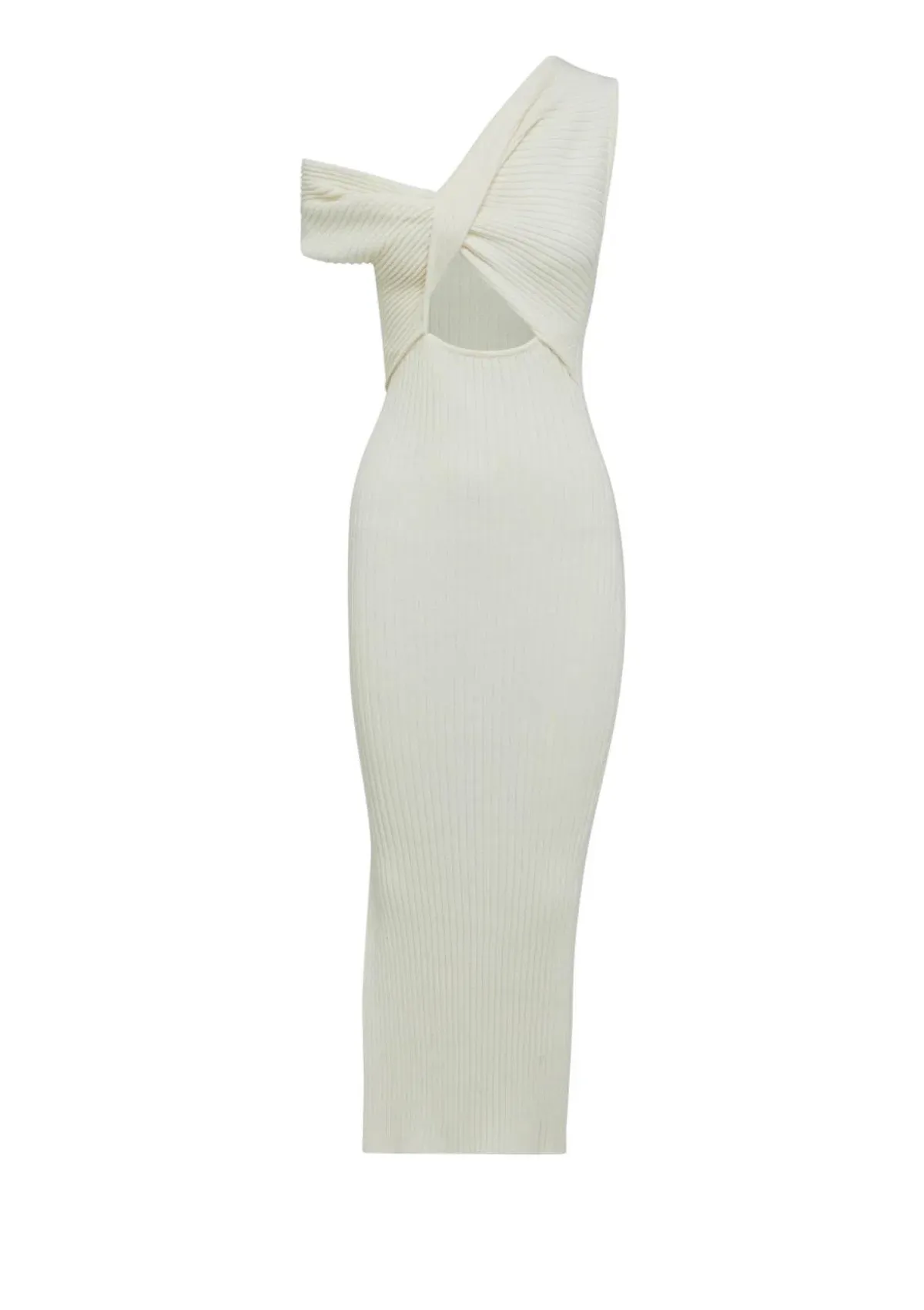 Anna Quan Zanita Midi Dress Cream Size 8 - Image 3