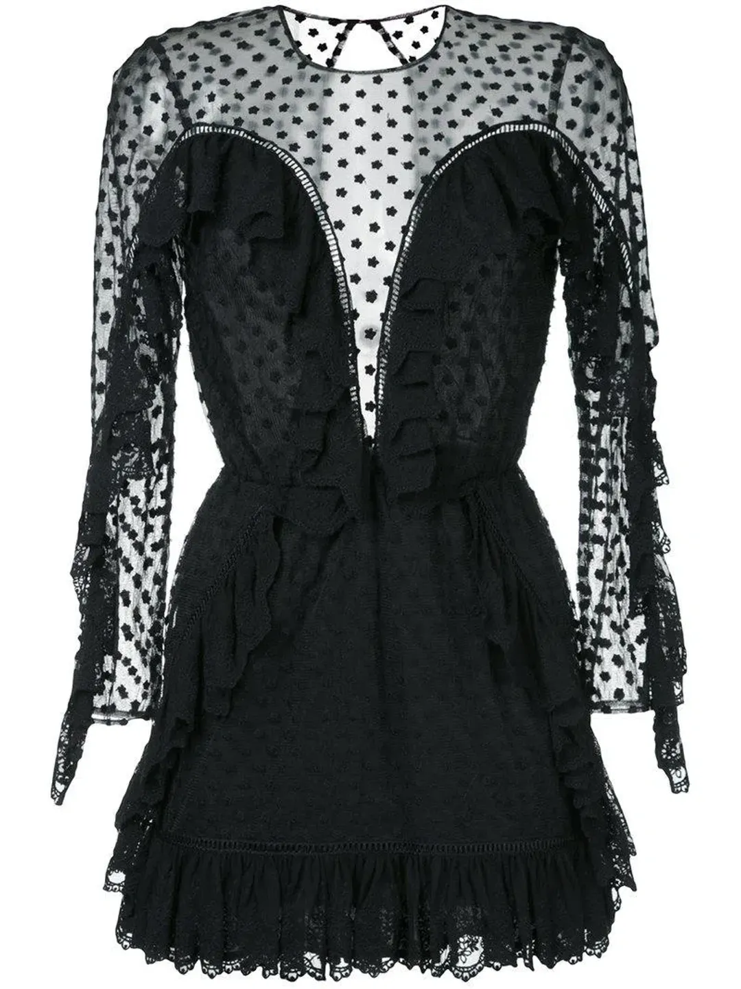 Alice McCall Forever Young Mini Dress Black 8 for rent on The Volte - main image
