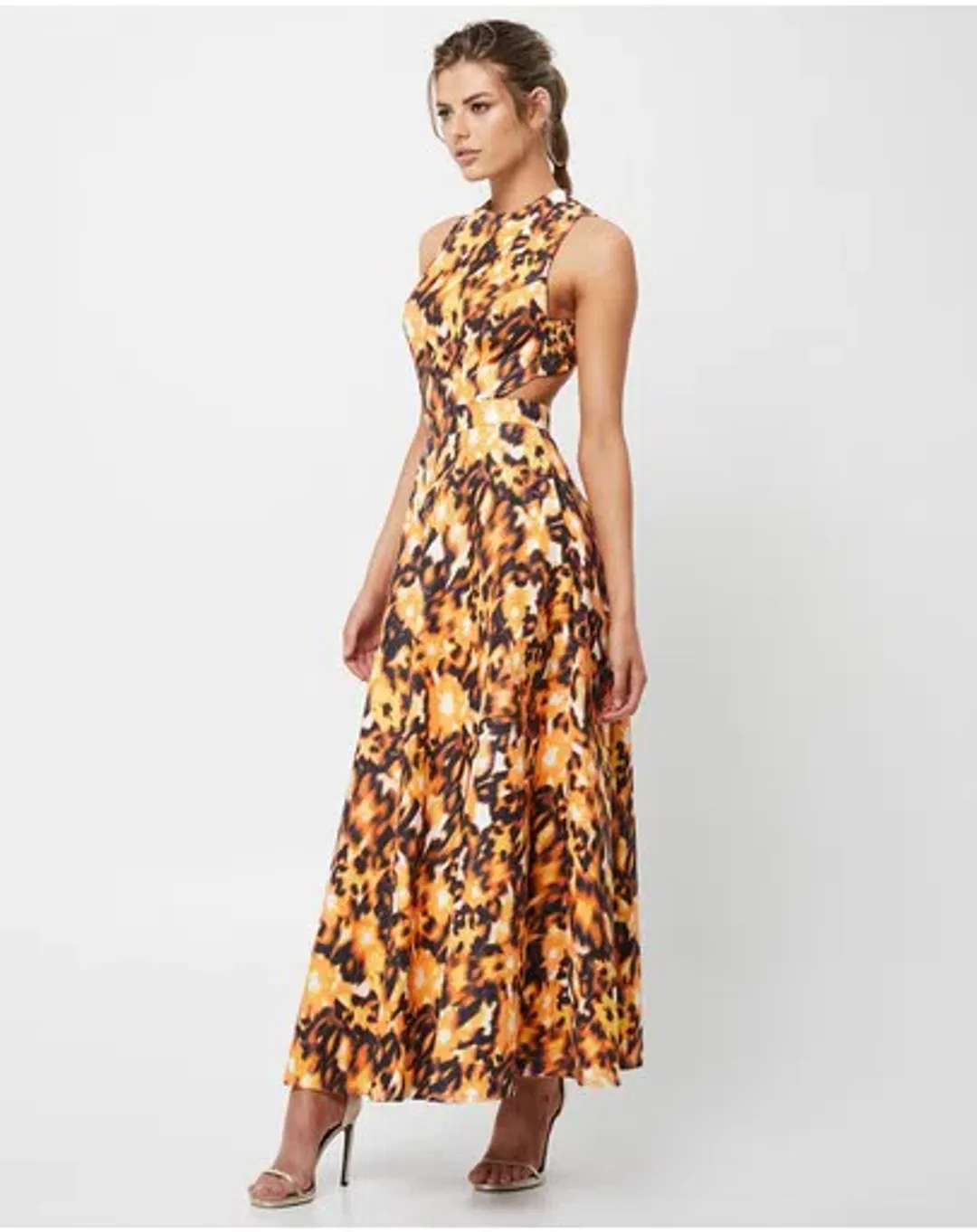 Mossman Inner Guidance Maxi Dress Print Size 12  for rent on The Volte - main image