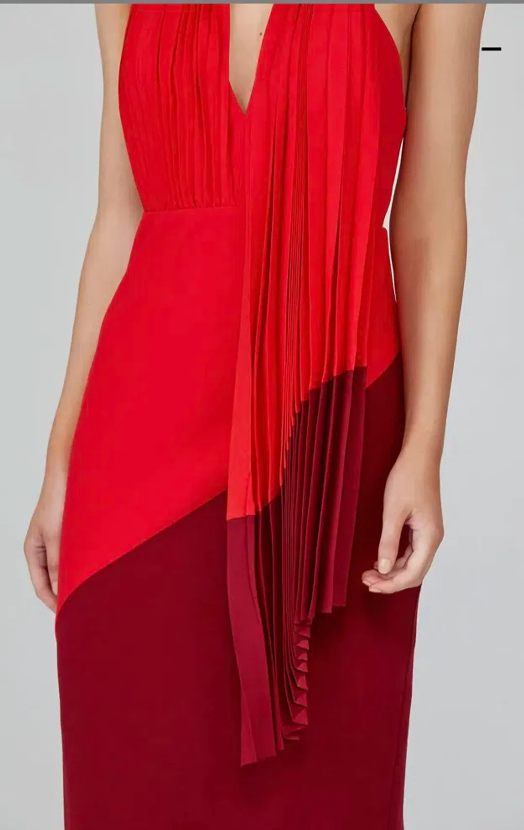 Acler Flora Dress Red Size 8  for rent on The Volte - main image