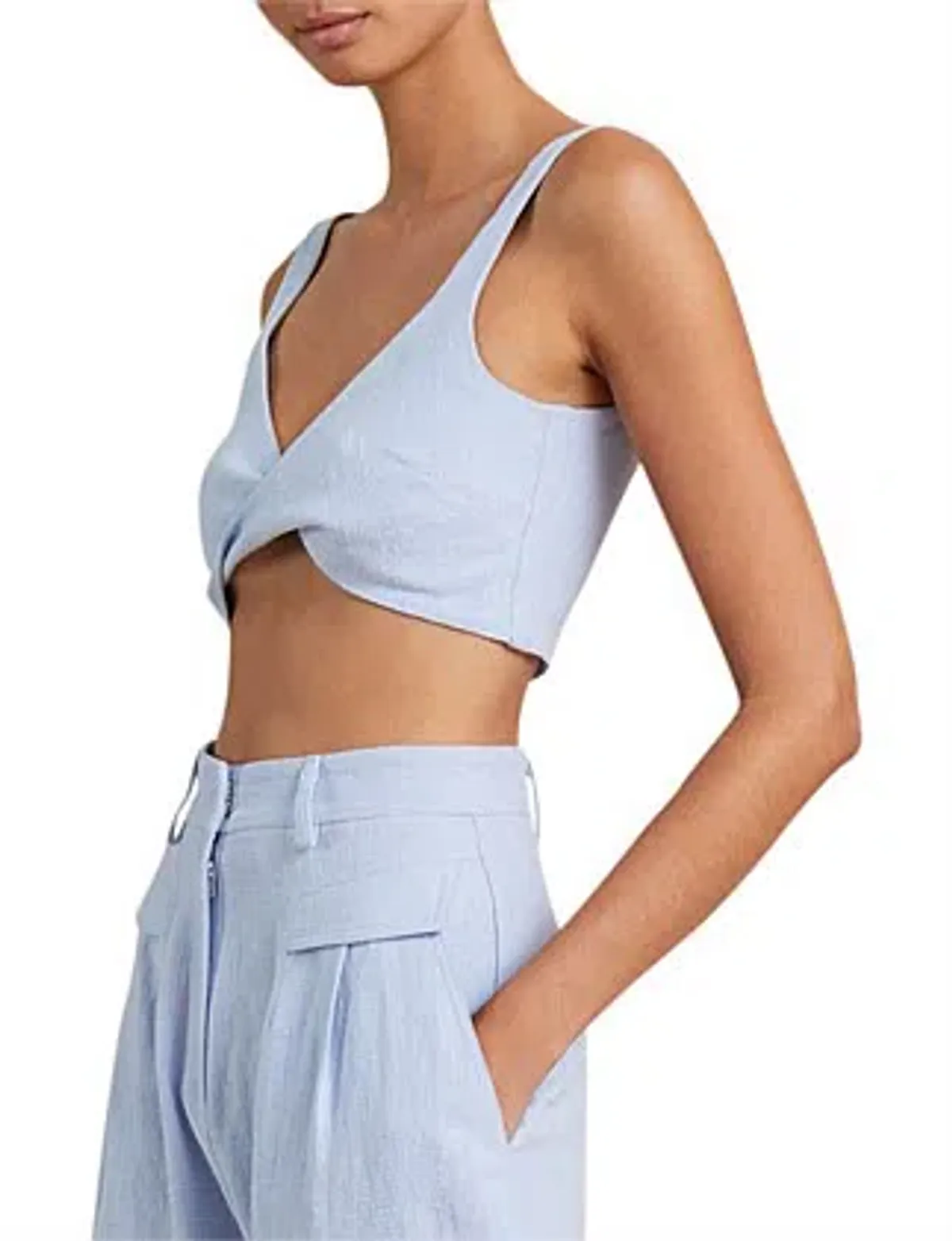 Bec and Bridge Phoebe Top and Pants Set Blue Size 8 - Image 7