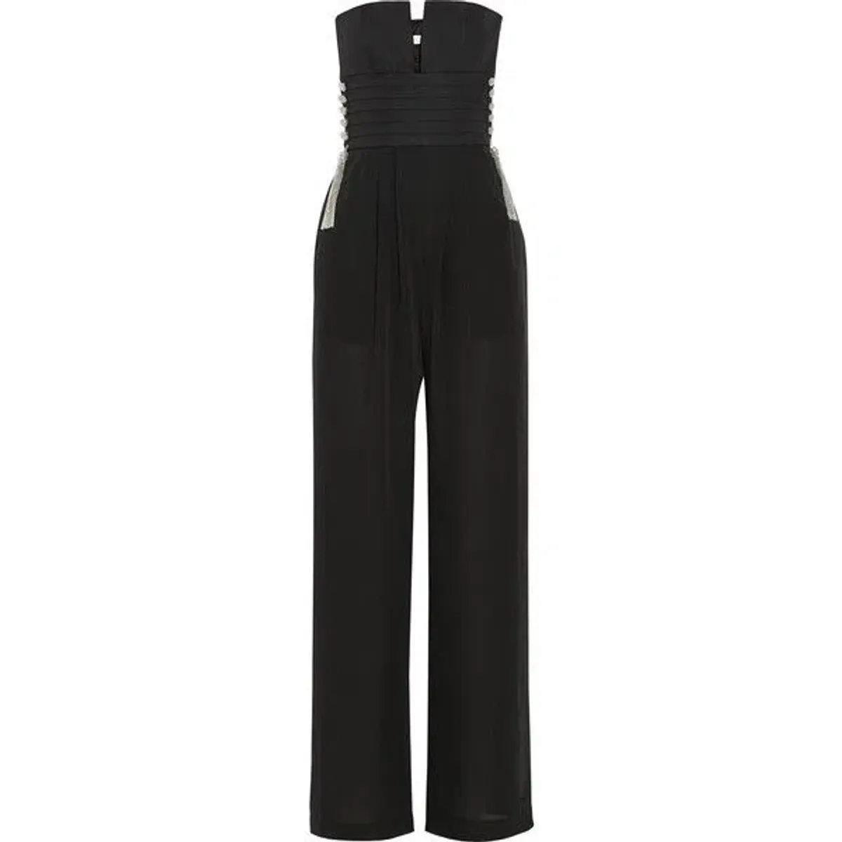 Sass and Bide All About The Bass Silk Jumpsuit Black Size 8 - Image 2