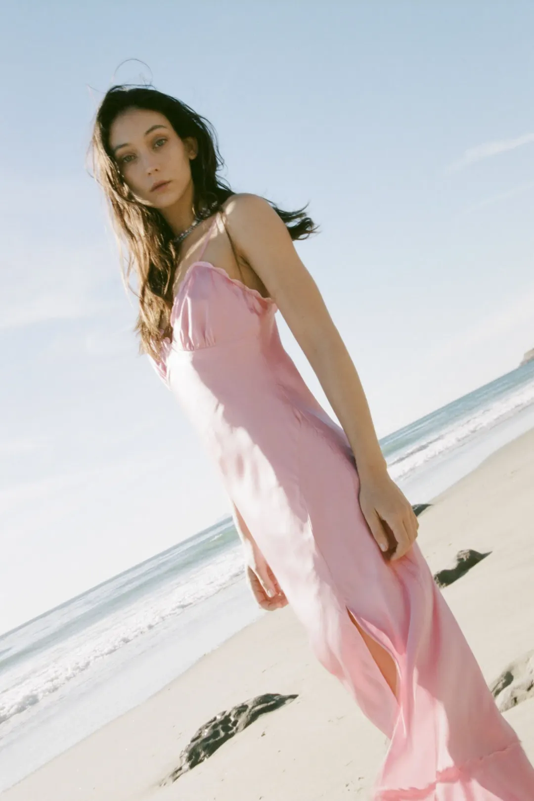 Hansen & Gretel Hayley Dress Taffy Pink Size 10 for rent on The Volte - main image